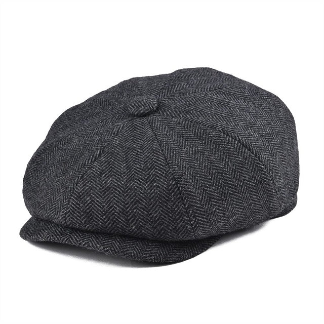 Vintage Mütze Herren Peaky Blinders Stil - BerlinGlamour