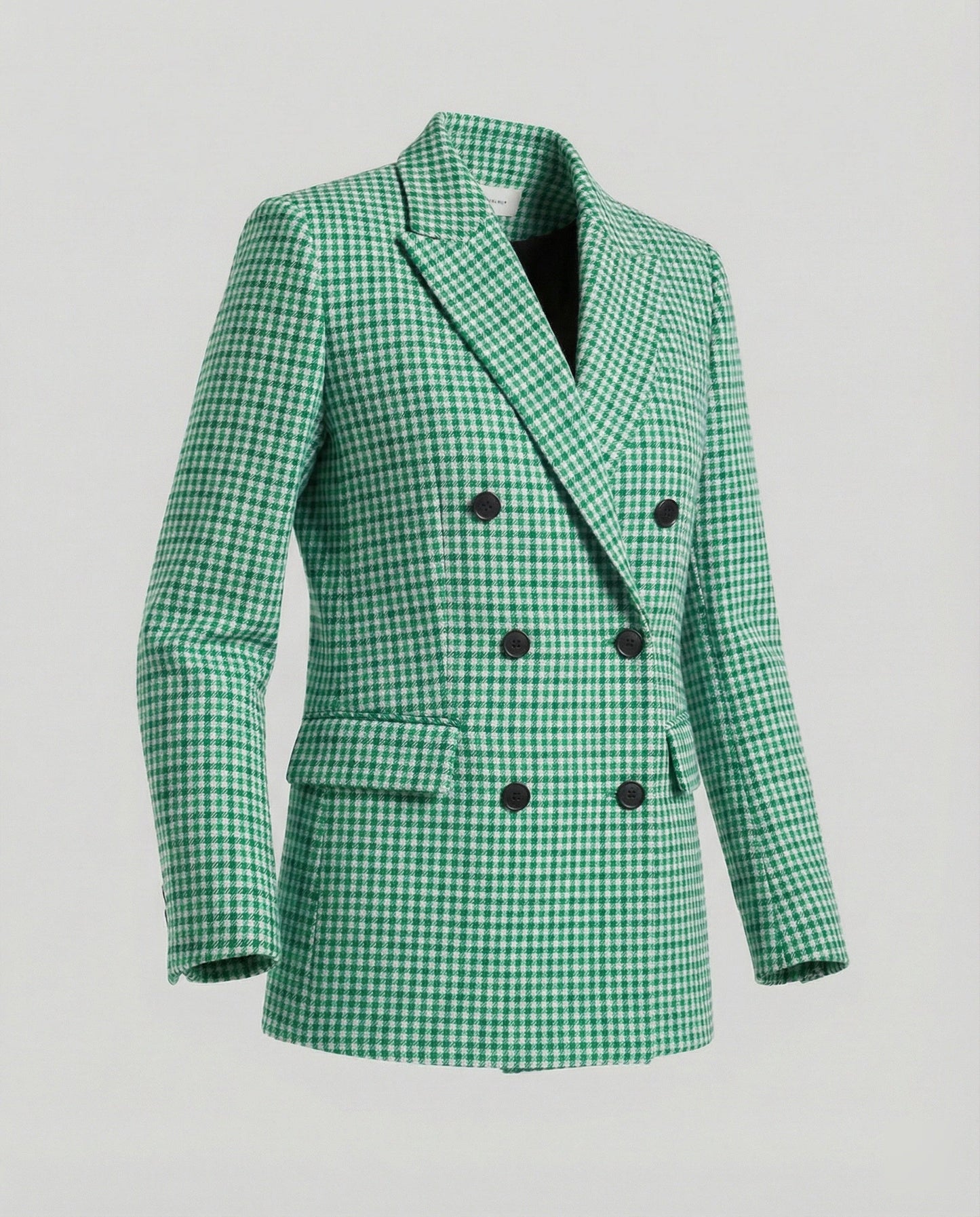 Klassischer Karo Blazer Damen Modern