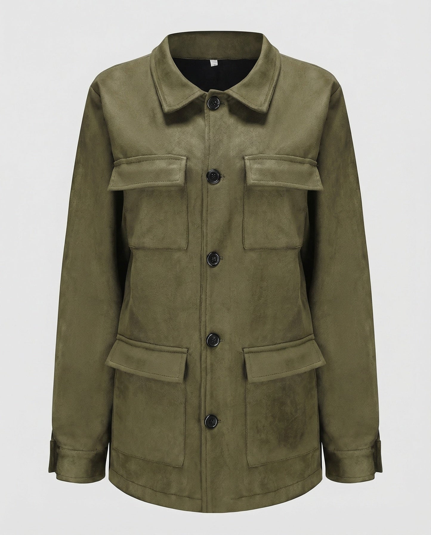 Velourslederjacke Damen Lederjacke Modern
