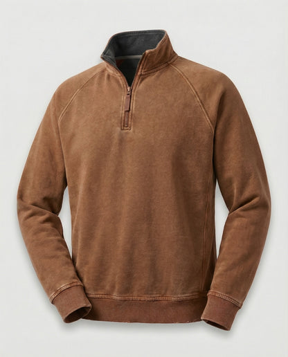 Warmer Fleecepullover Herren Weich Bequem