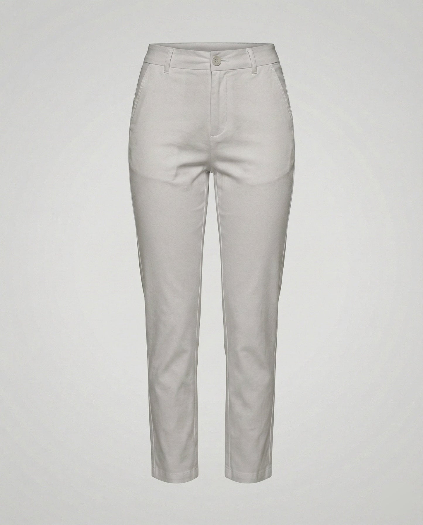 Damen Chino Hose Slim Fit Hochwerder