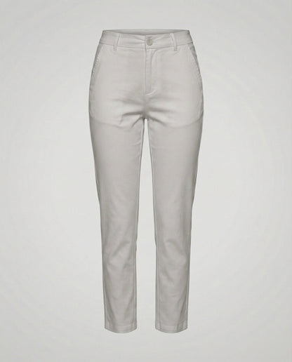Damen Chino Hose Slim Fit Hochwerder