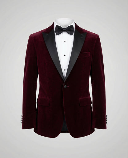 Herren Sommerjacke Slim Fit Kontrast Revers Modern