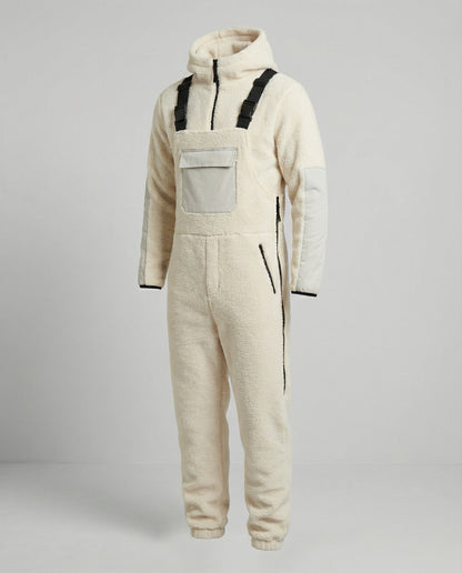 Herren Steppoverall Bequem Kapuze Verstellbar