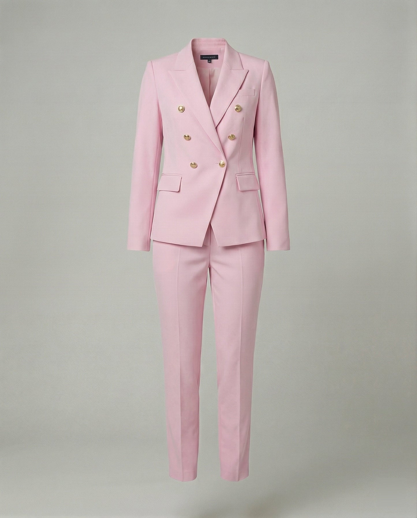Damen Blazer Satz Schick Modern Knopf