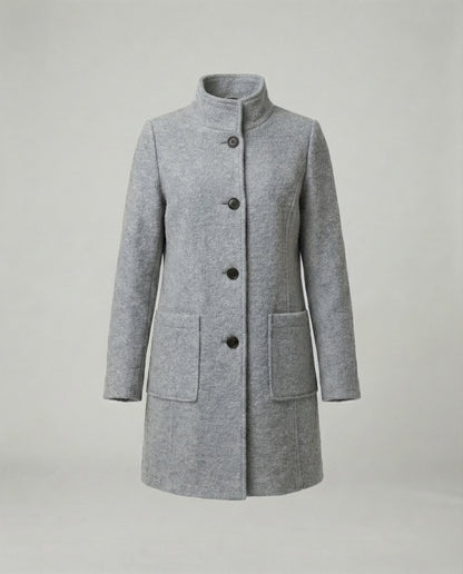Elegante Wolljacke Warme Damenjacke Stilvoll