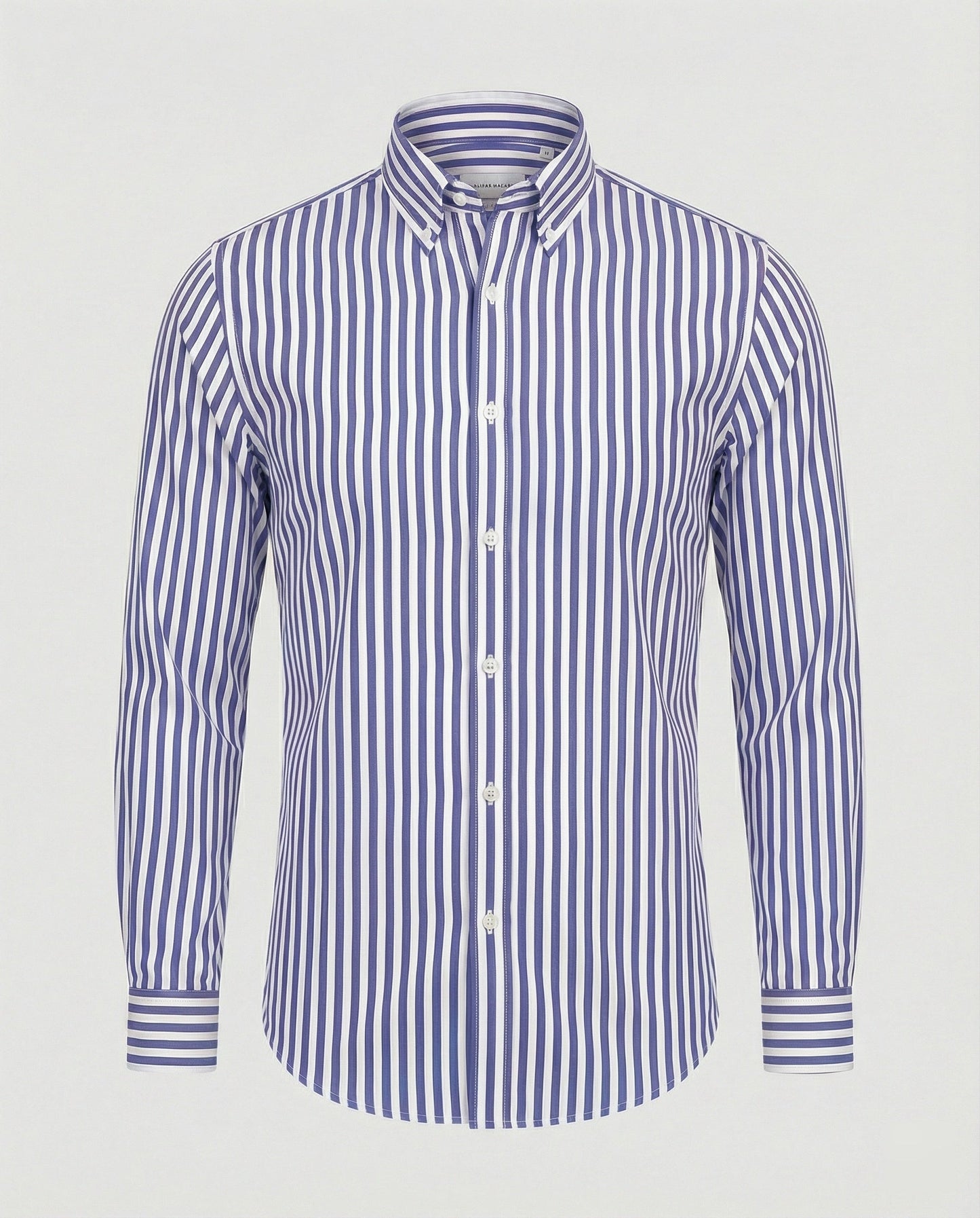 Elegantes Herren Hemd Streifen Modern