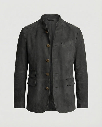 Herren Jacke Klassisch Button Down Modern Slim