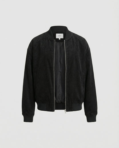 Damen Cordjacke Stehkragen Warm Modern