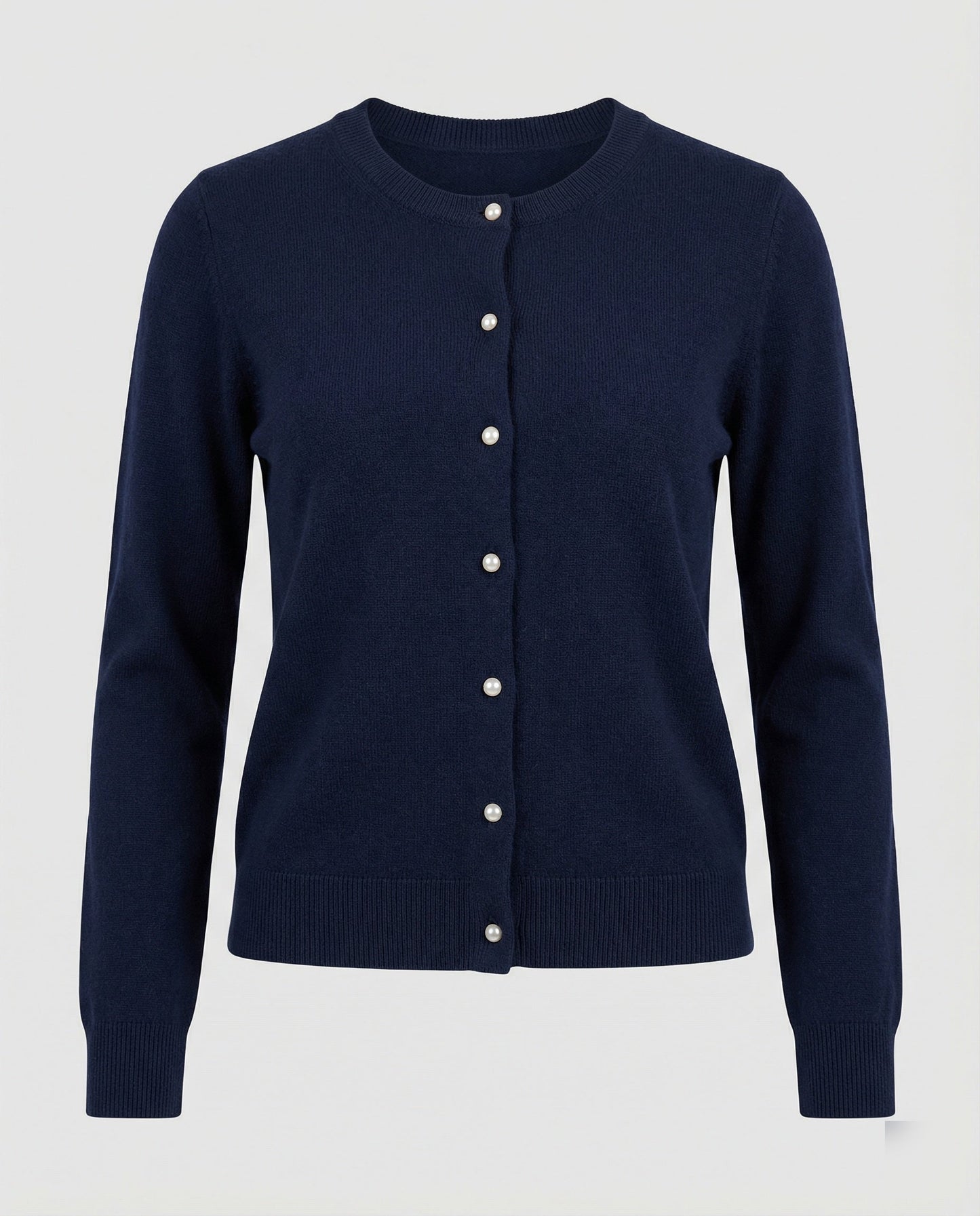 Damen Cardigan Weich Feinstrick Mit Knöpfen Elegант