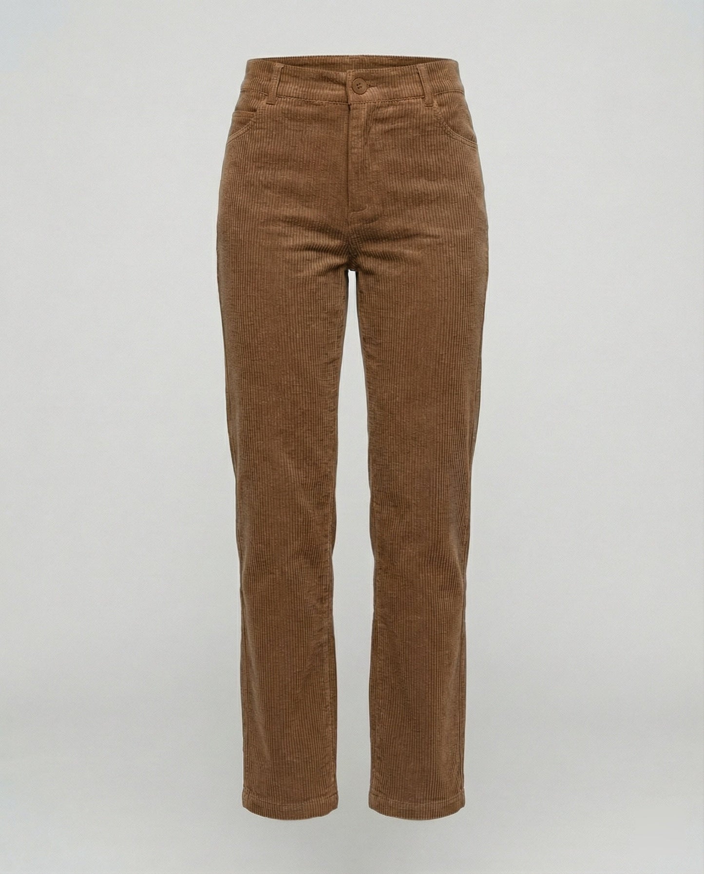 Damen Cordhose Weit Bequem Komfort Hose