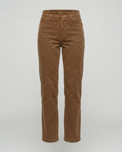 Damen Cordhose Weit Bequem Komfort Hose