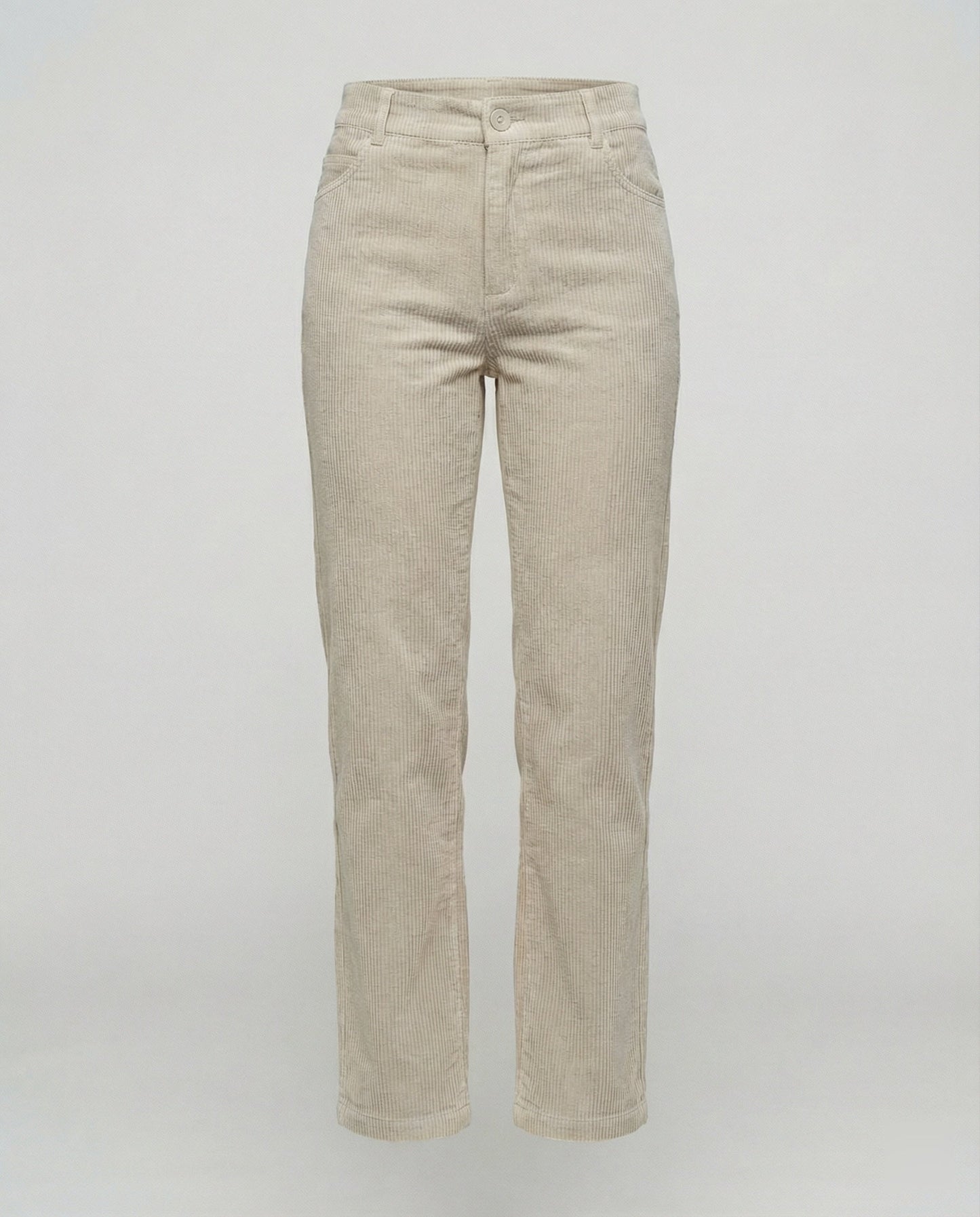 Damen Cordhose Weit Bequem Komfort Hose