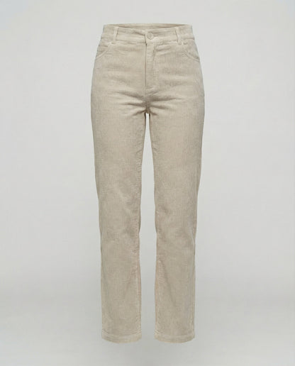 Damen Cordhose Weit Bequem Komfort Hose