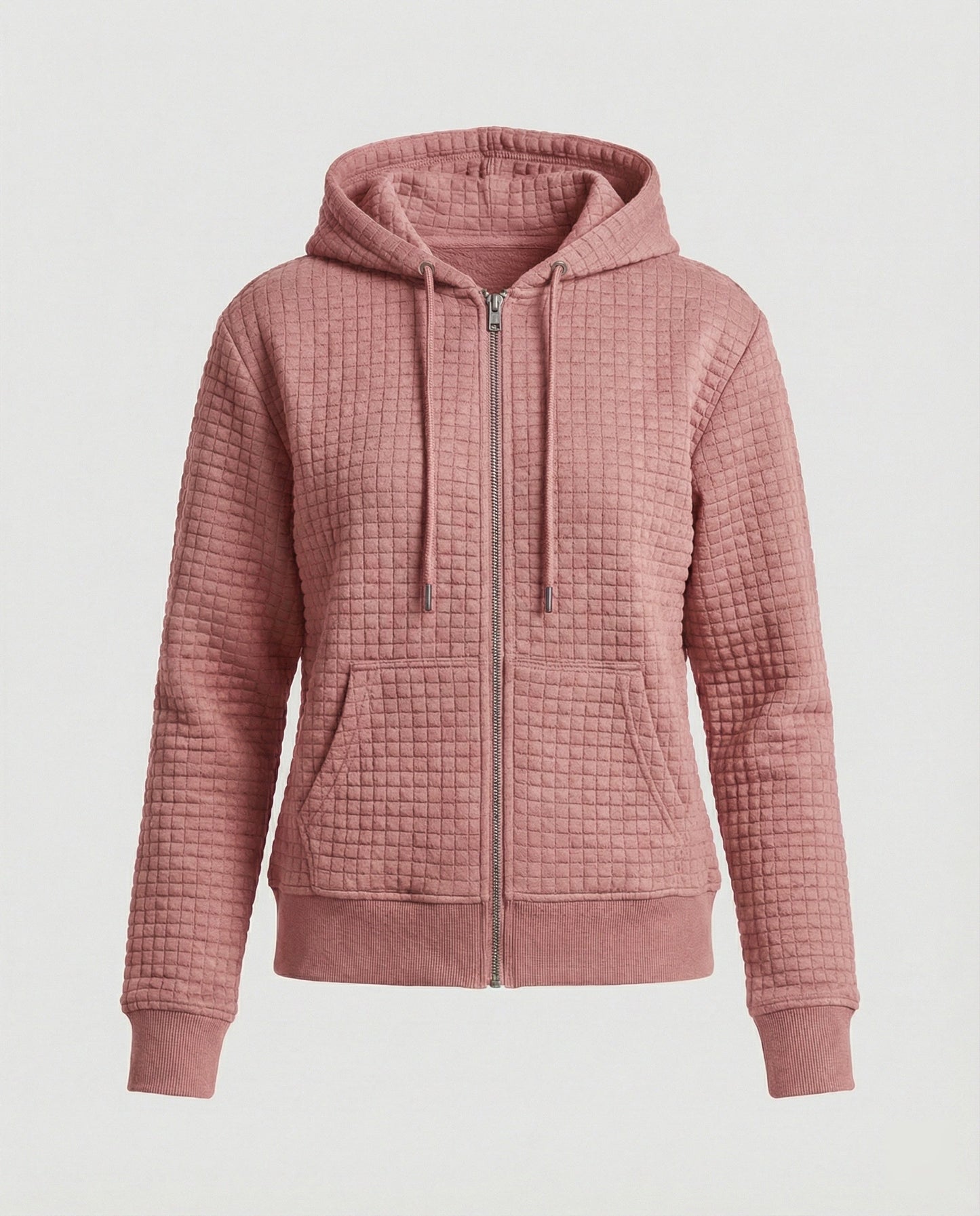 Damen Hoodie Zip Up Freizeitjacke Sportlich