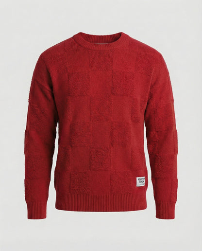 Strickpullover Männer Trendig Stilvoll Modern
