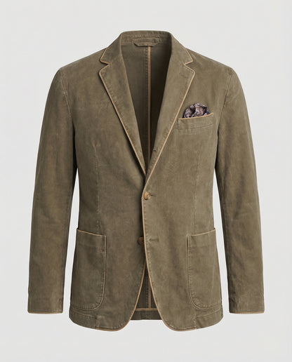 Herren Blazer Cord Modern Slimfit
