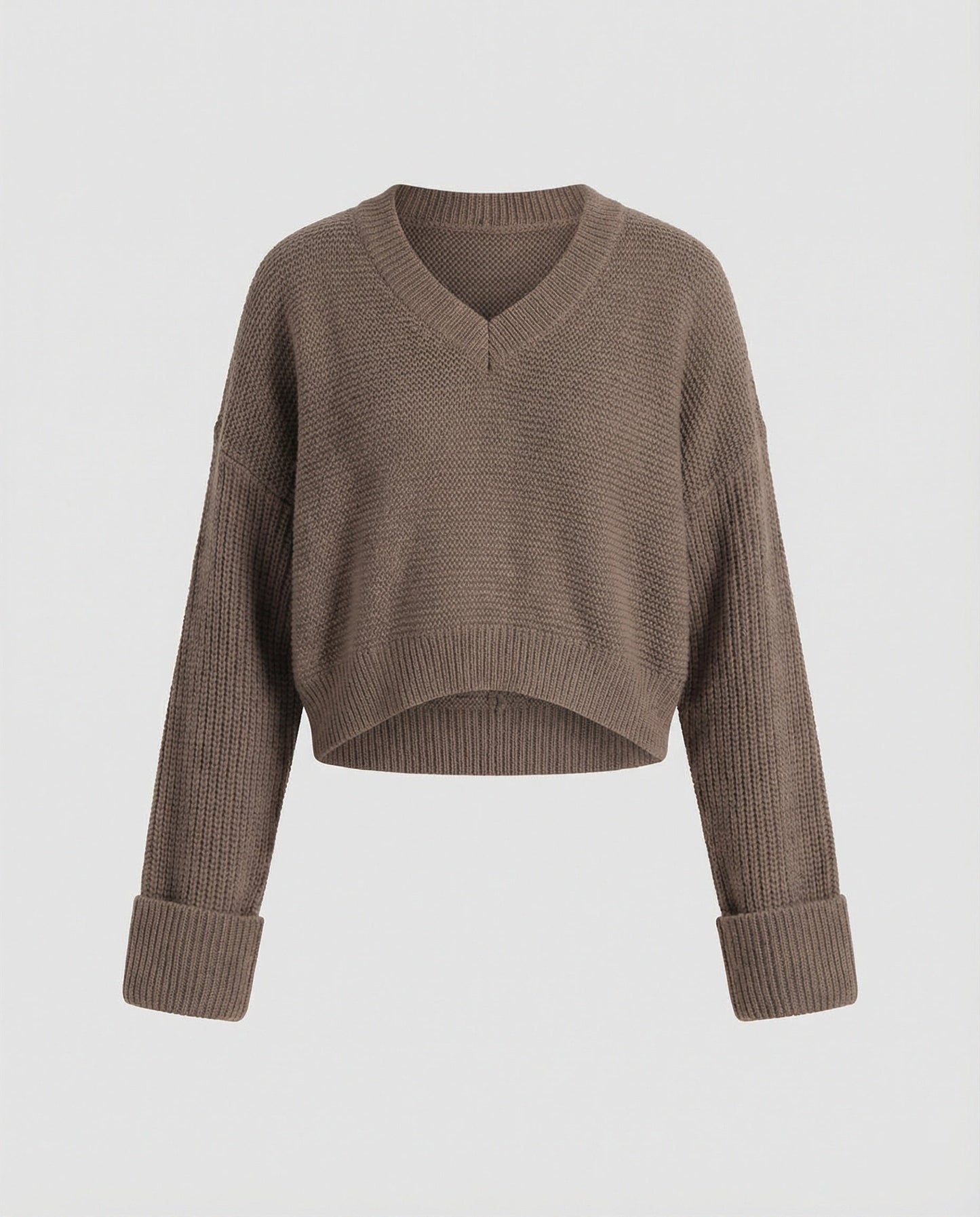 Damenpullover V-Ausschnitt Modern