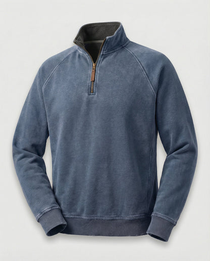 Warmer Fleecepullover Herren Weich Bequem