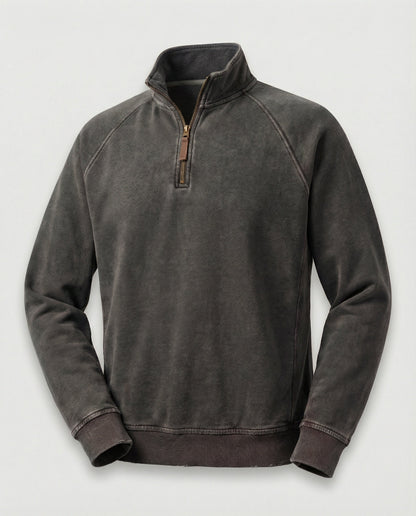 Warmer Fleecepullover Herren Weich Bequem