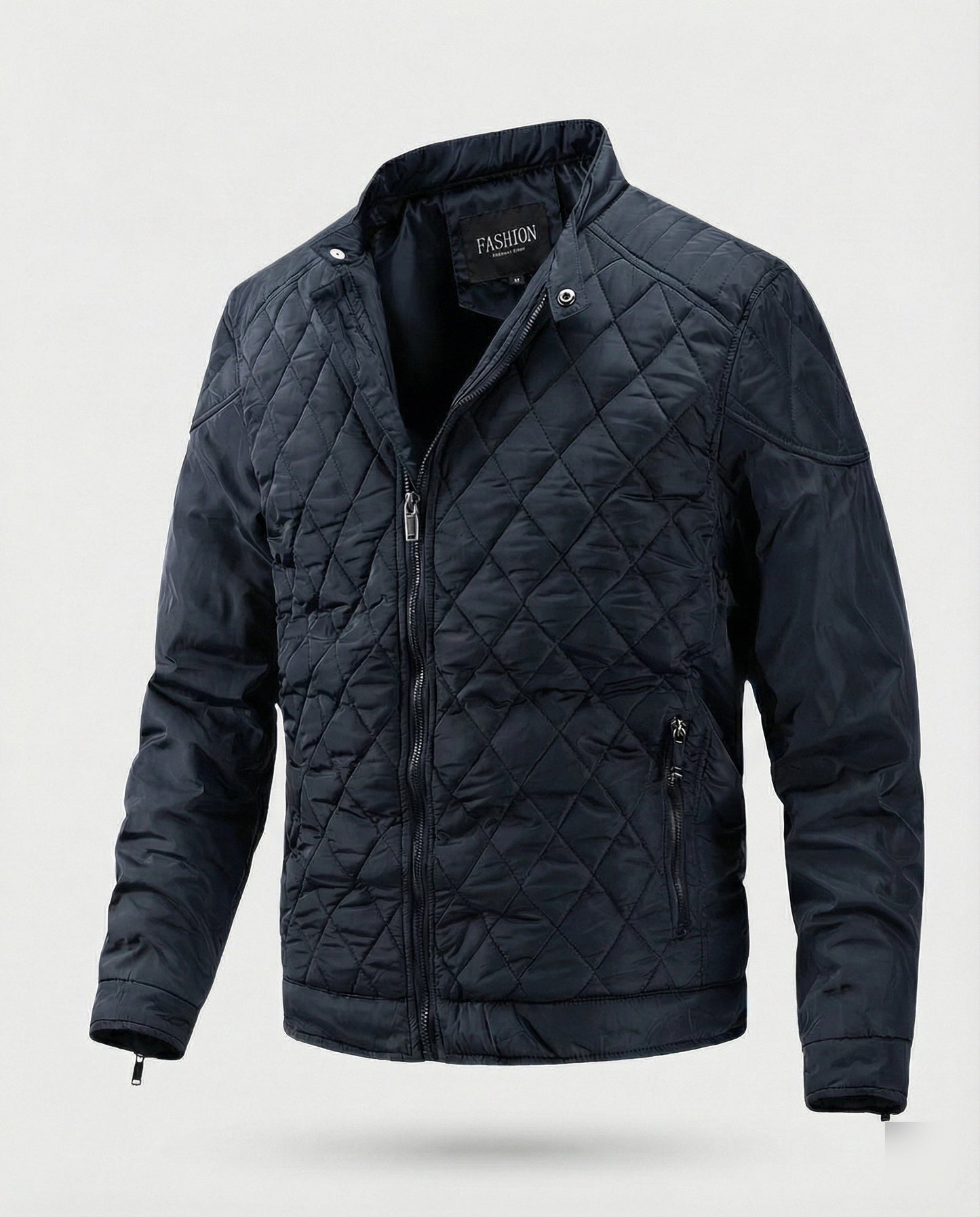 Moderner Karo Parka Jacke Herren