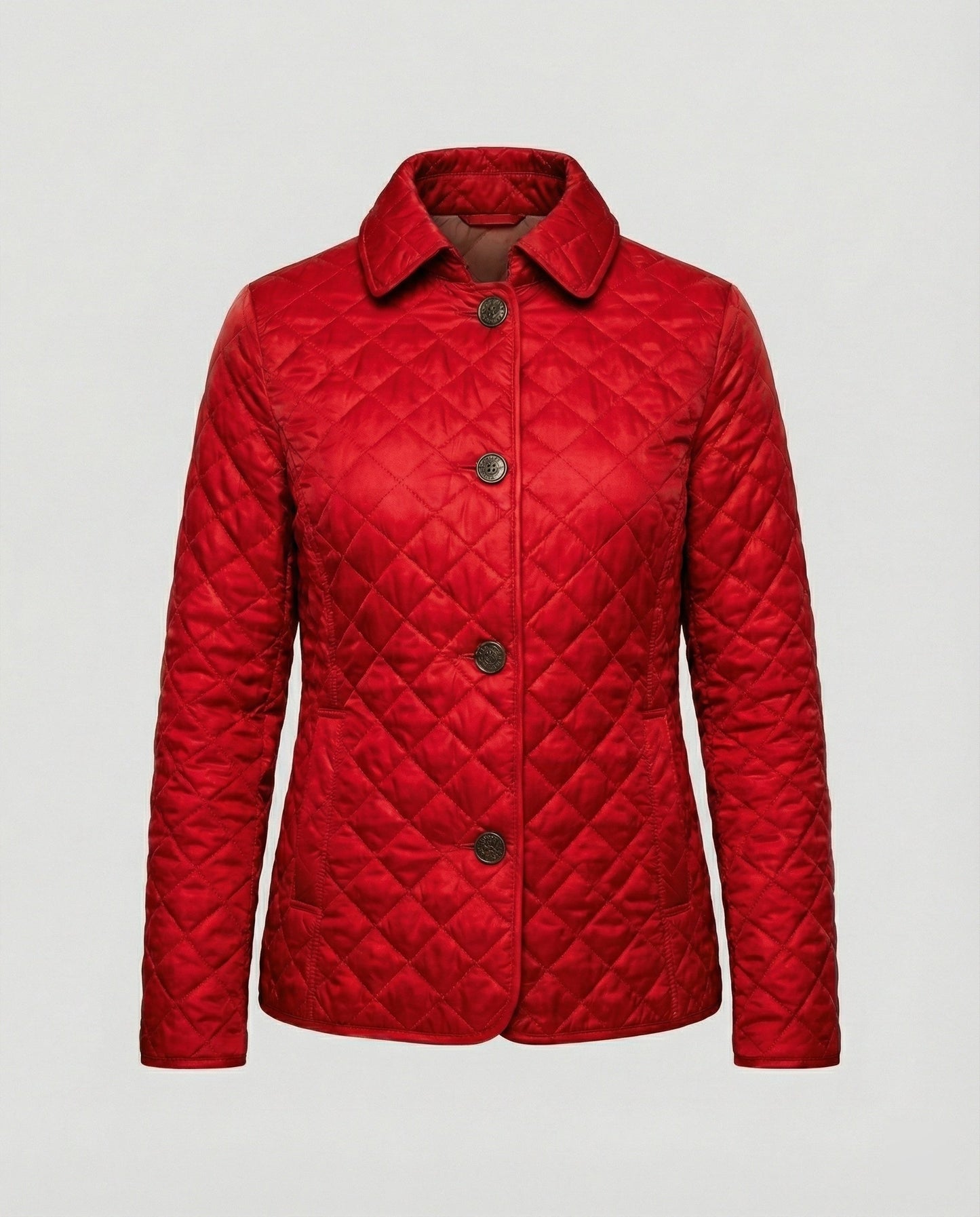 Warme Damenjacke Tailliert Modern