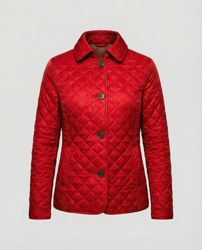 Warme Damenjacke Tailliert Modern