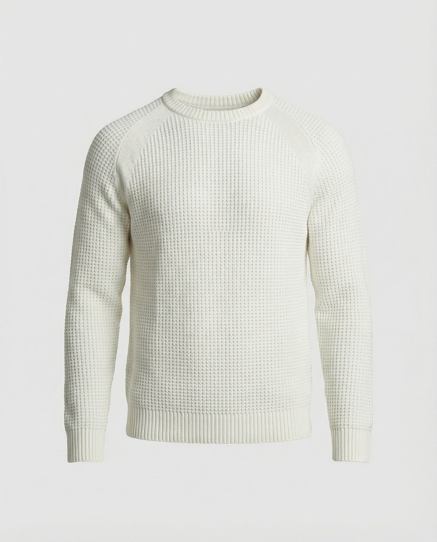 Herren Strukturpullover Modern Casual