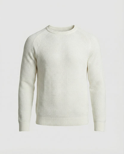 Herren Strukturpullover Modern Casual