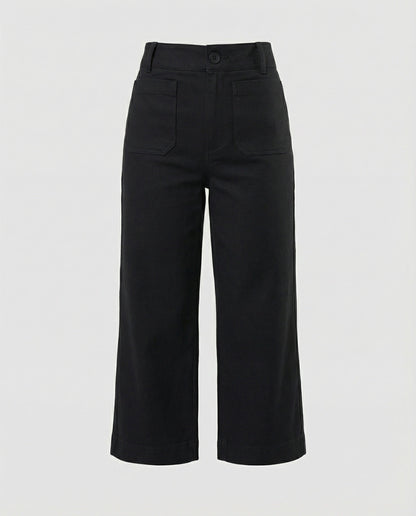 Damenhose Bequem Weite Hose mit modischem Schnitt