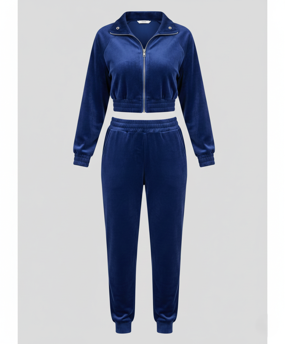 Damen Sportanzug Bequem Freizeit Modern