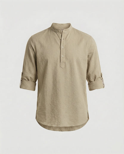 Leichtes Baumwoll Freizeithemd Bequem Modern