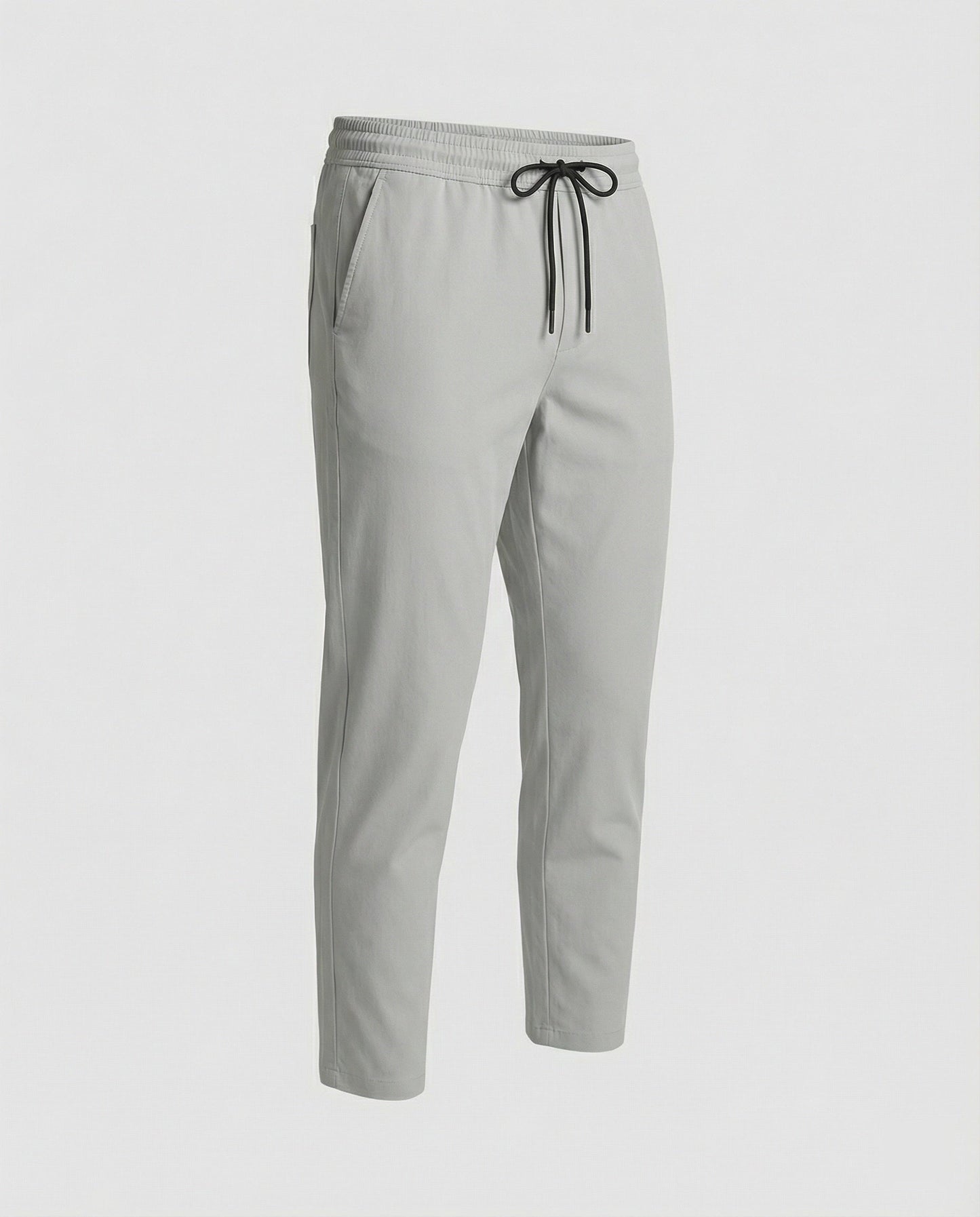 Herren Hose Leicht Bequem mit Verstellbarem Bund und Seiten Taschen