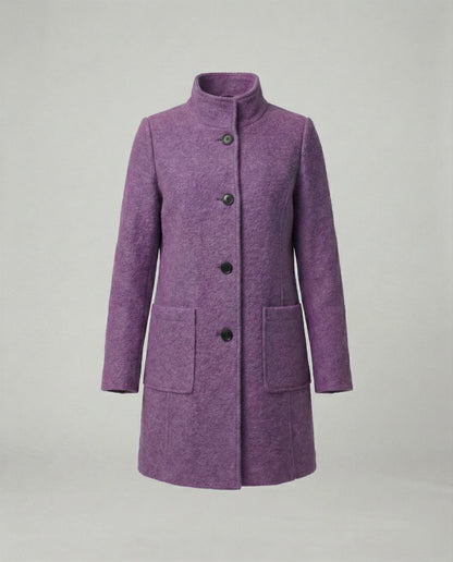Elegante Wolljacke Warme Damenjacke Stilvoll
