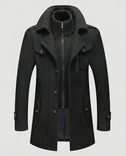 Herren Mantel Zweiteiler Warm Isoliert Winter