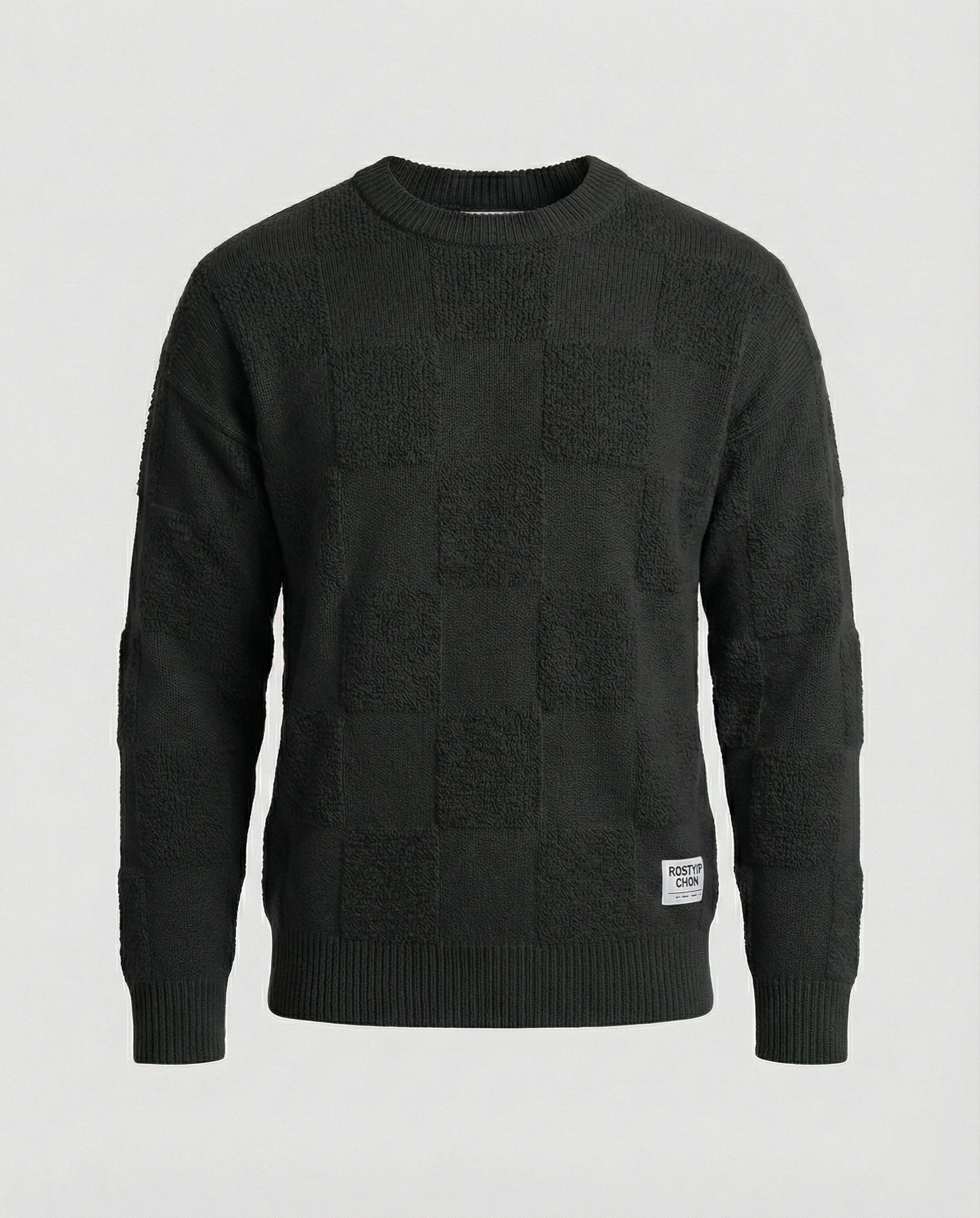 Strickpullover Männer Trendig Stilvoll Modern