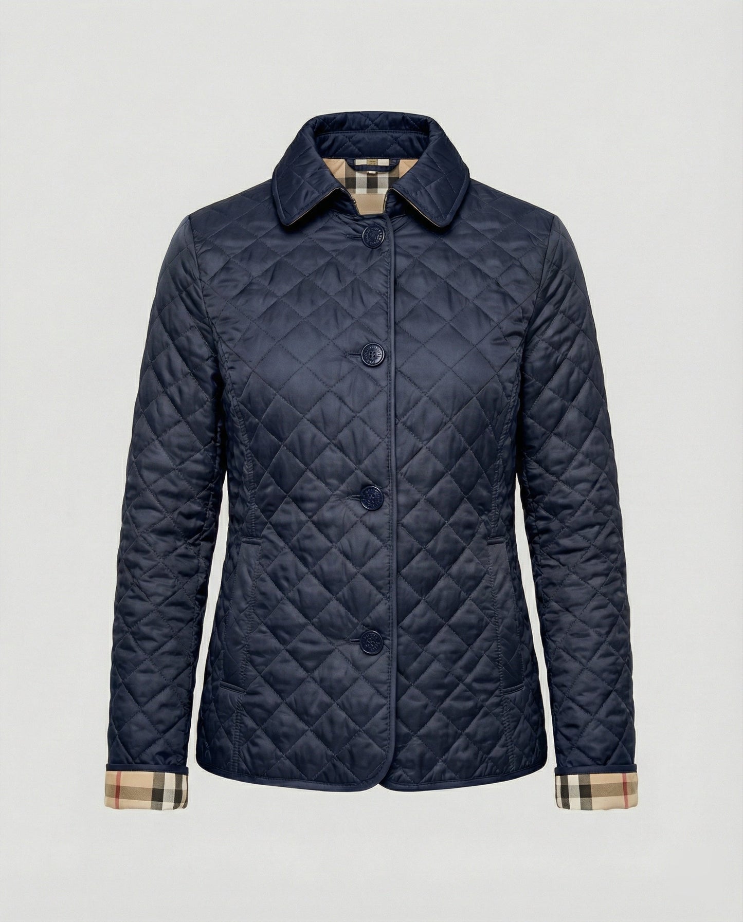 Warme Damenjacke Tailliert Modern