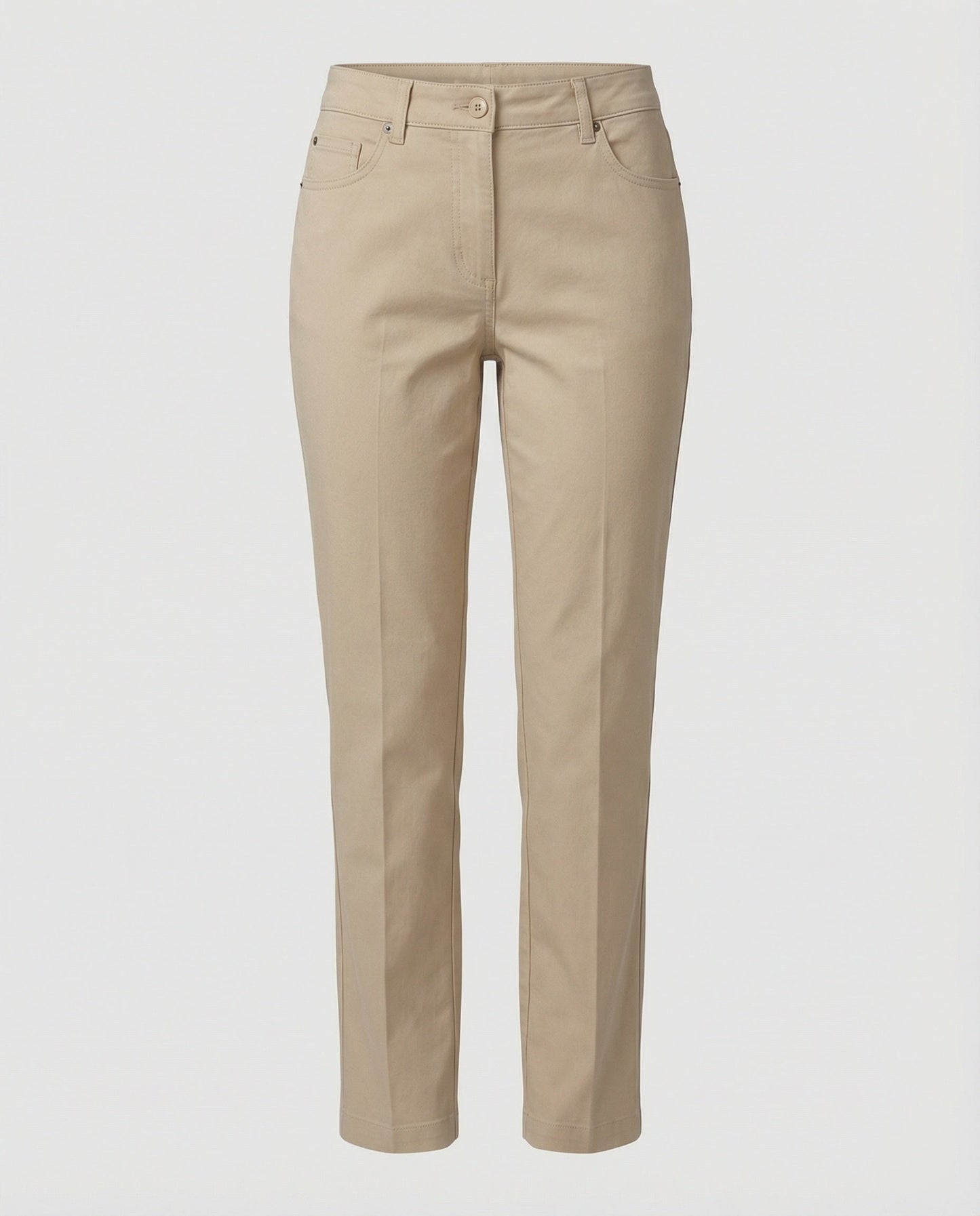 Damen Hose Formell Hochtaillierter Hosenbund Elegant
