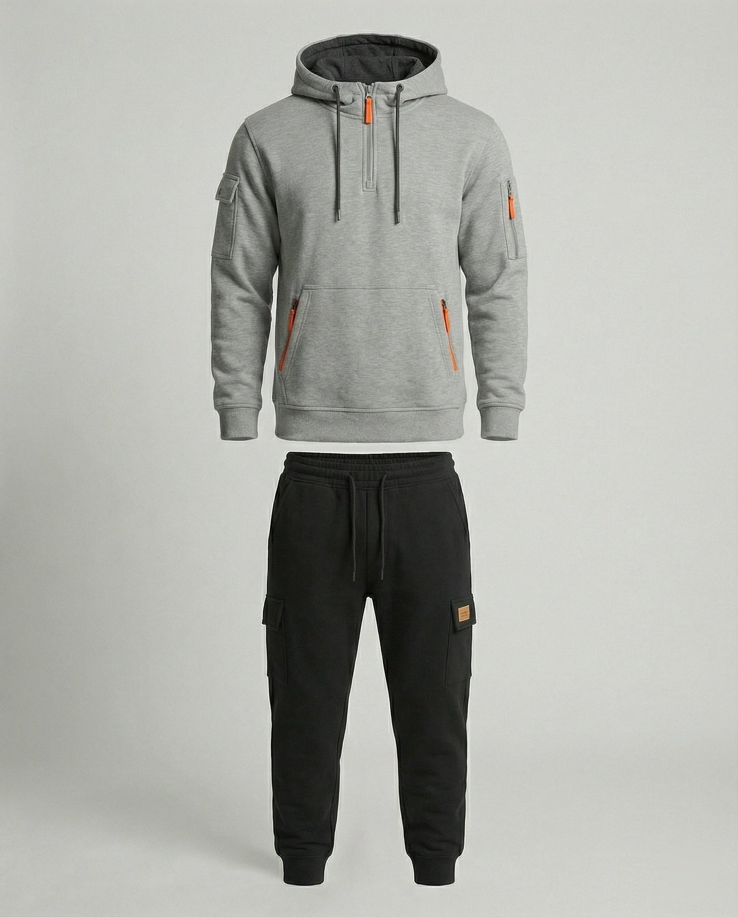 Herren Sportbekleidung Set Hoodie Jogginghose Funktionsshirt