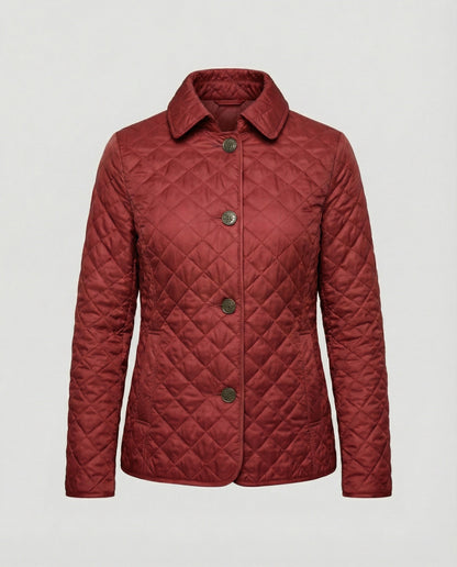 Warme Damenjacke Tailliert Modern