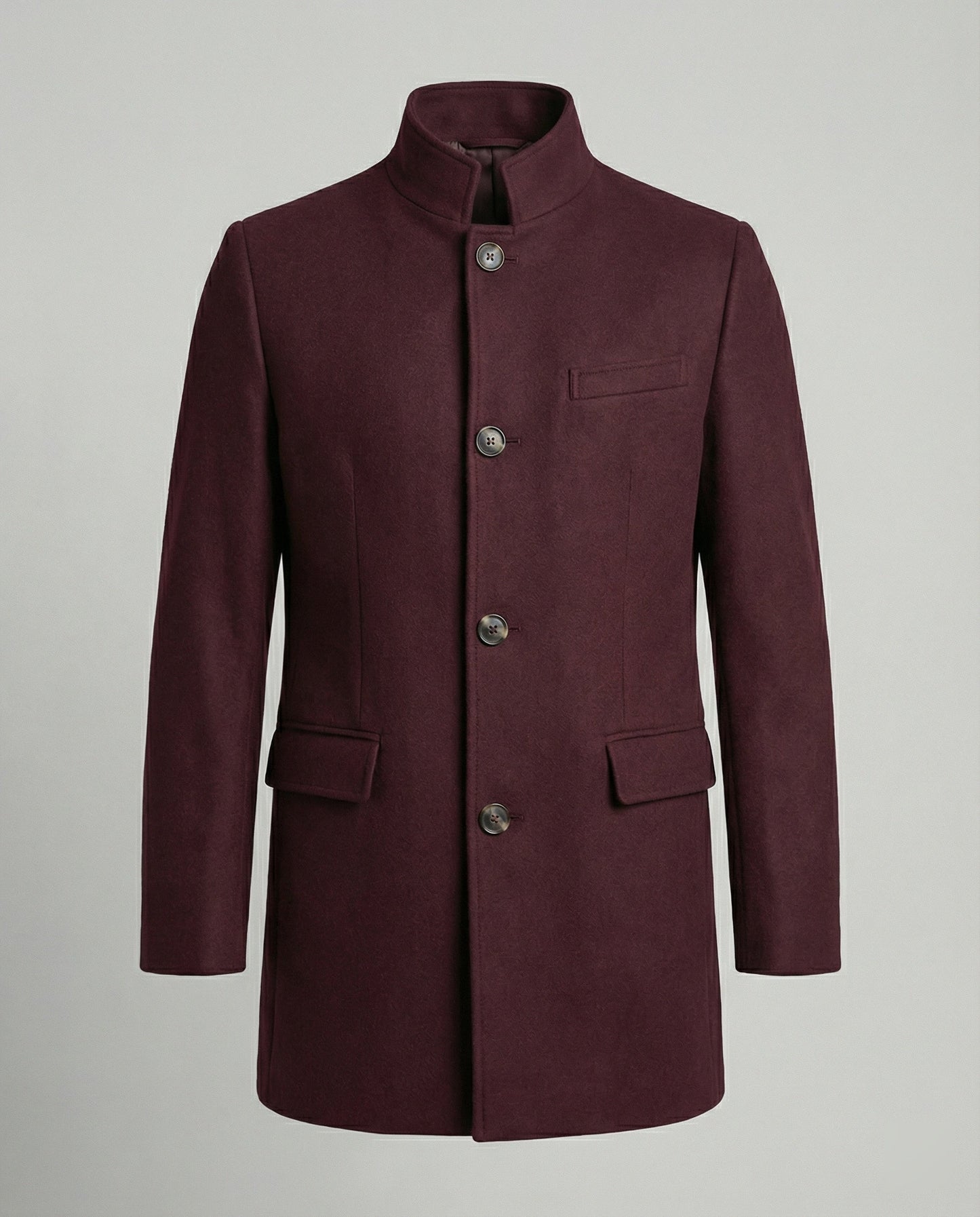 Herrenmantel Warm Elegante Oberbekleidung