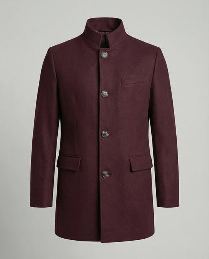 Herrenmantel Warm Elegante Oberbekleidung
