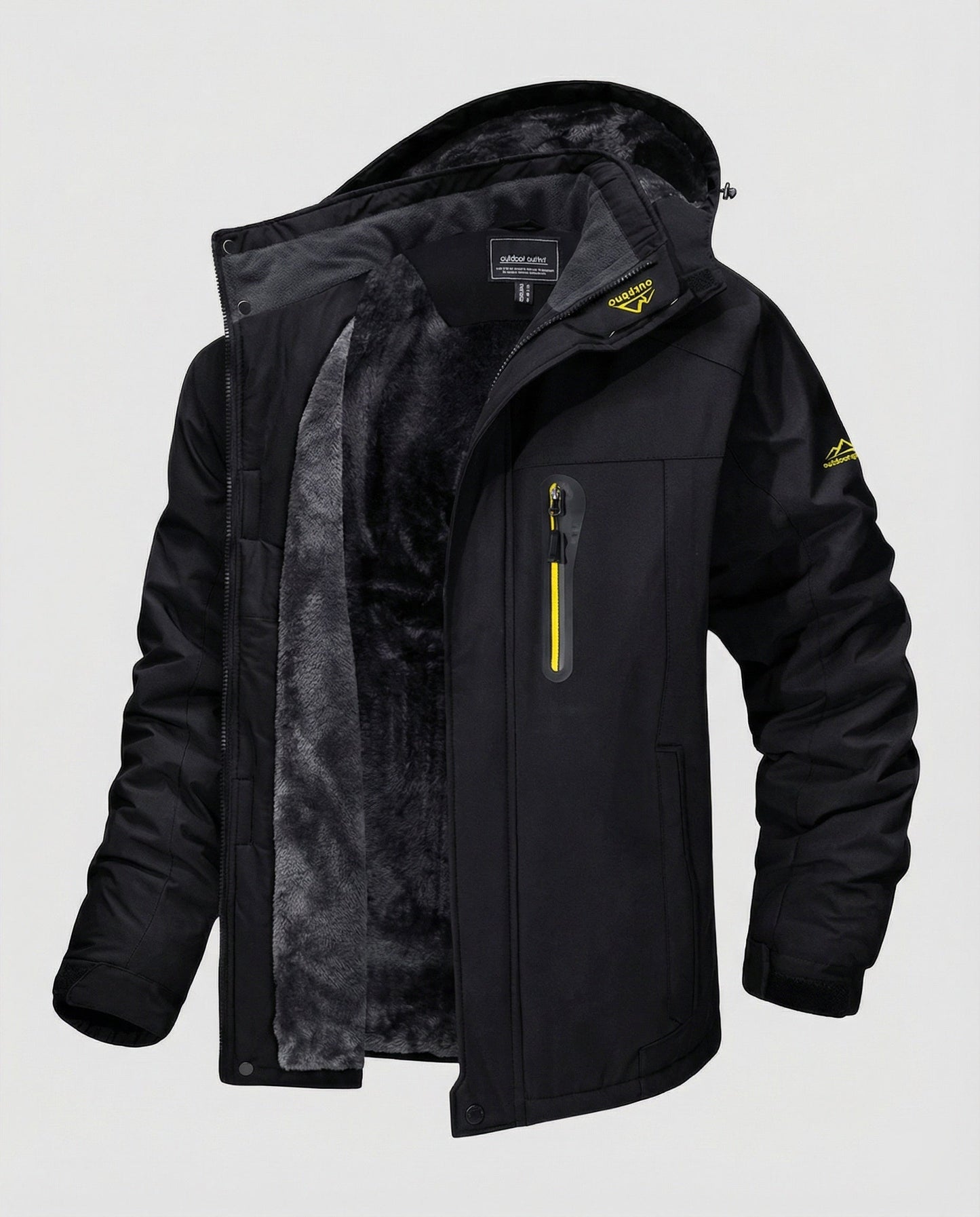 Warmwintermantel Herren Modern Wasserdicht