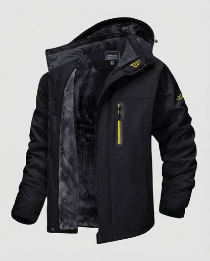 Warmwintermantel Herren Modern Wasserdicht