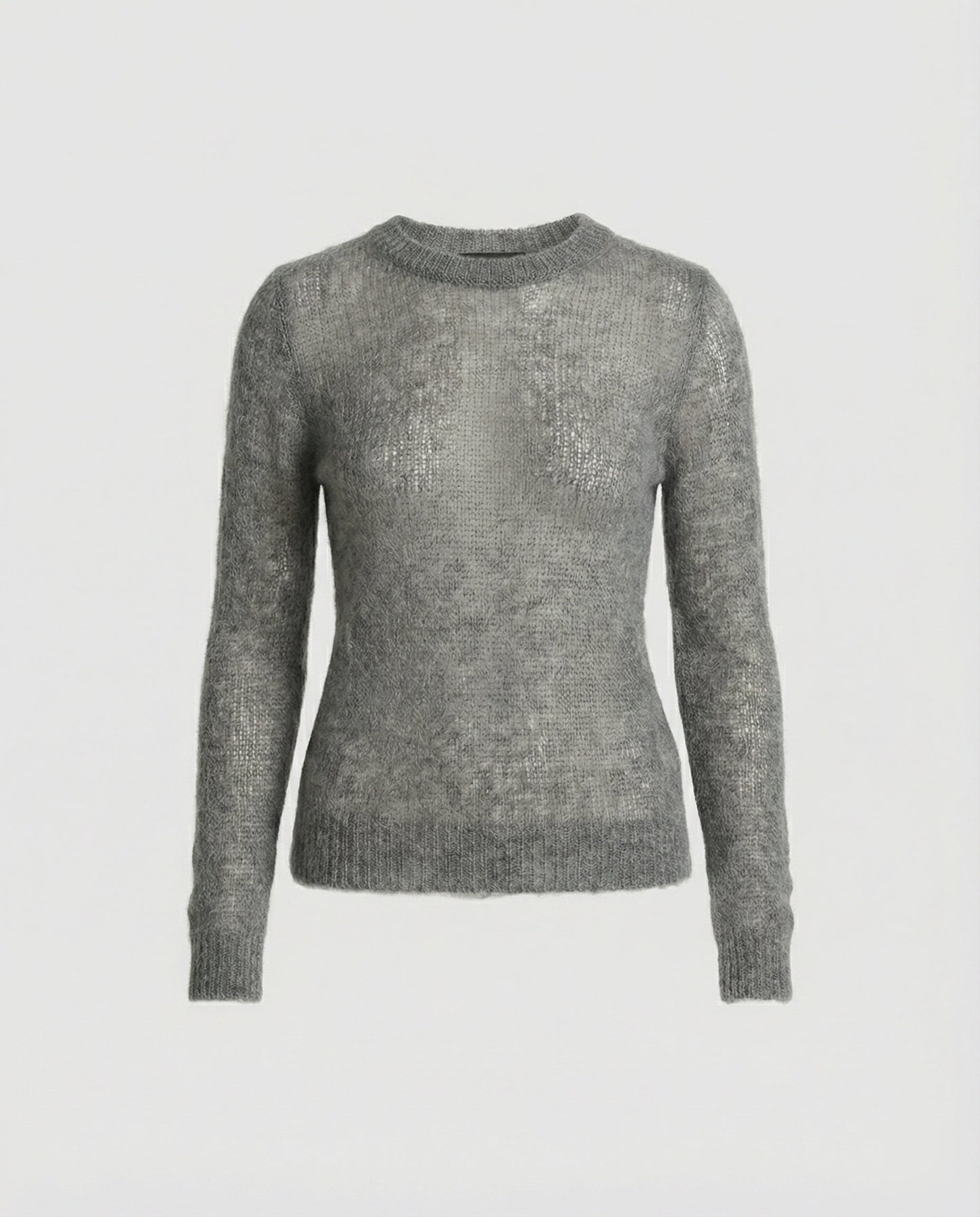 Damenpullover Rundhals Weich Modern