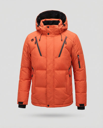 Herren Winterjacke Warm Isoliert Wasserabweisend