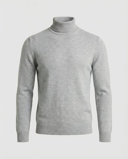 Weiche Merinowolle Rollkragenpullover Warm