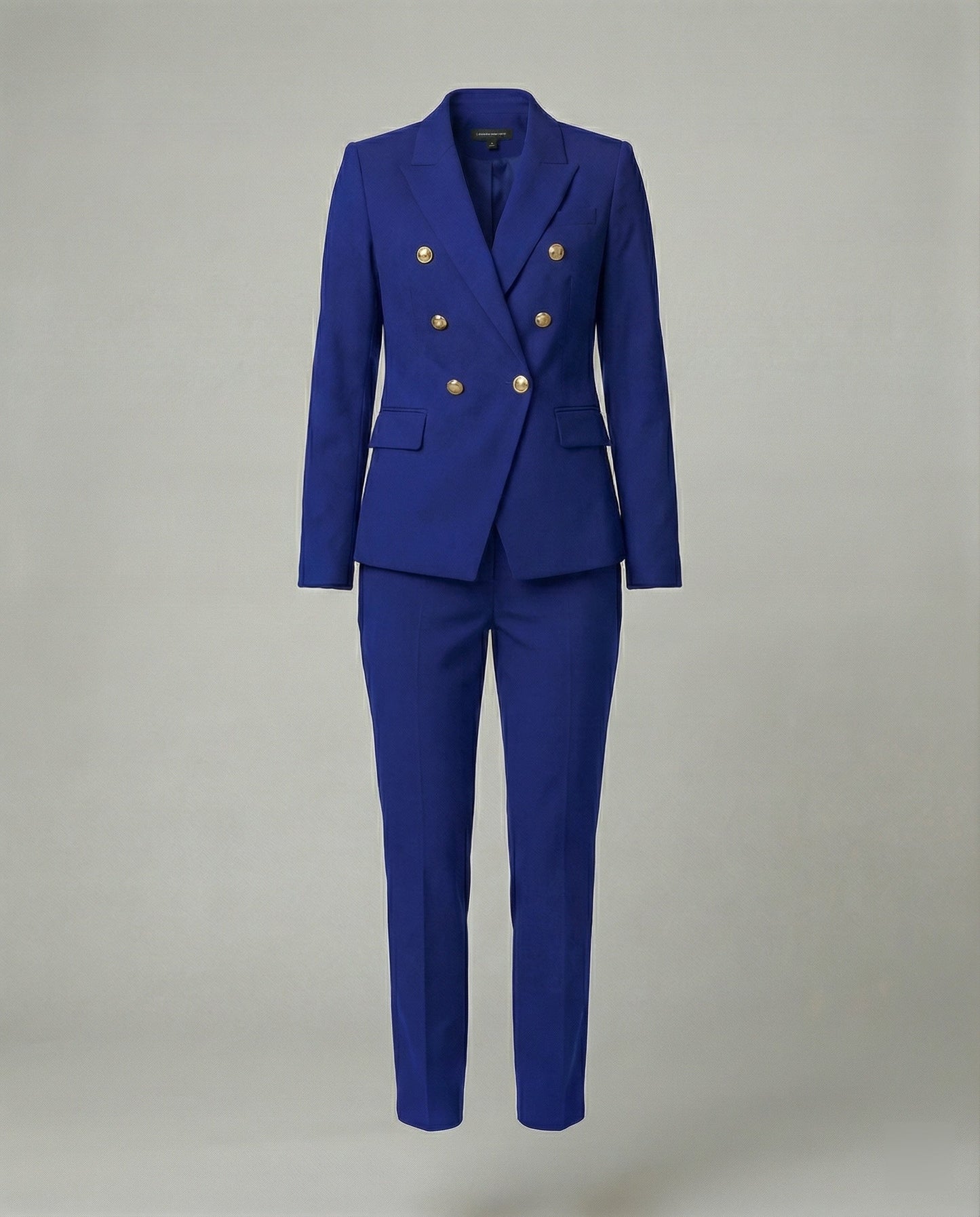 Damen Blazer Satz Schick Modern Knopf