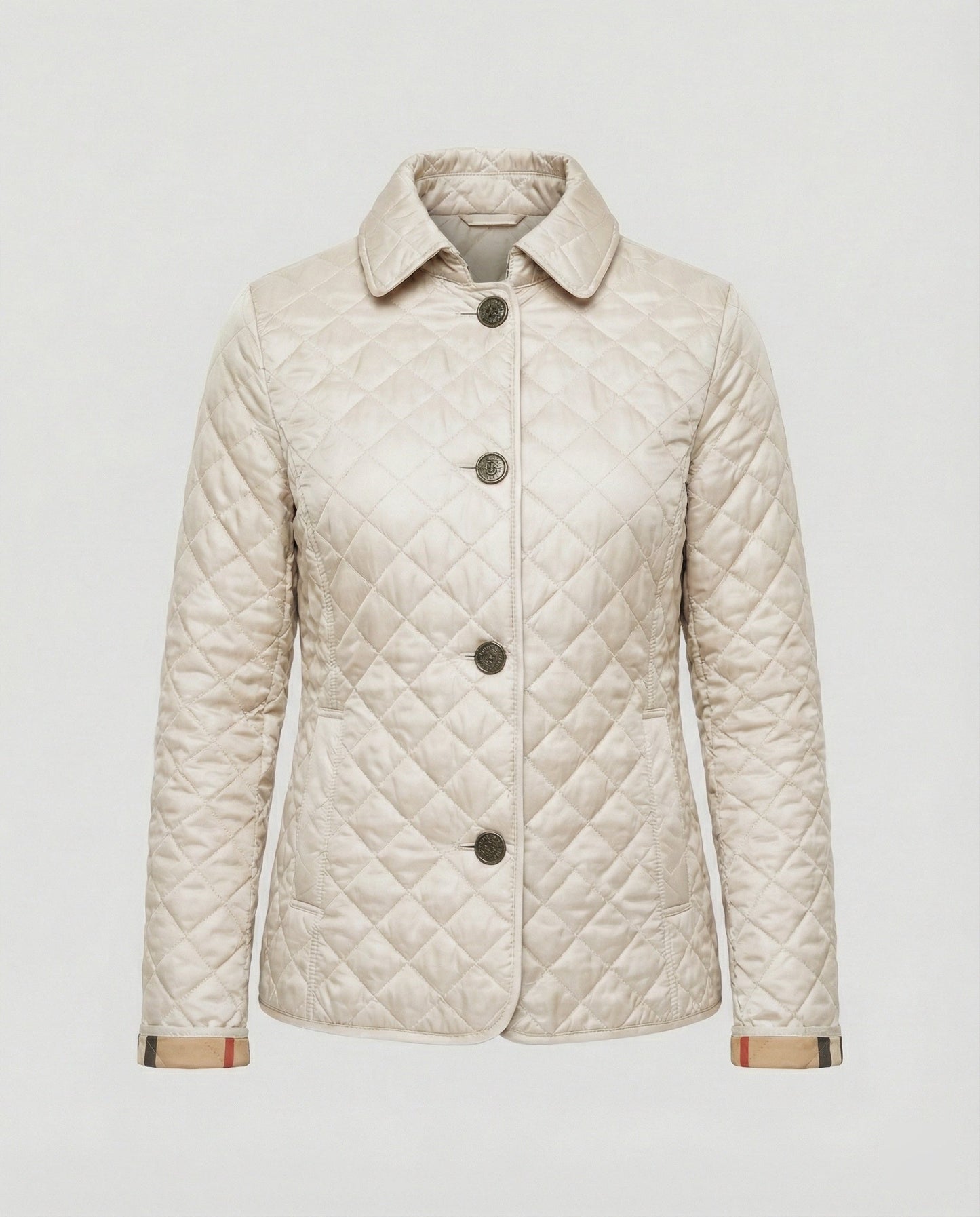 Warme Damenjacke Tailliert Modern