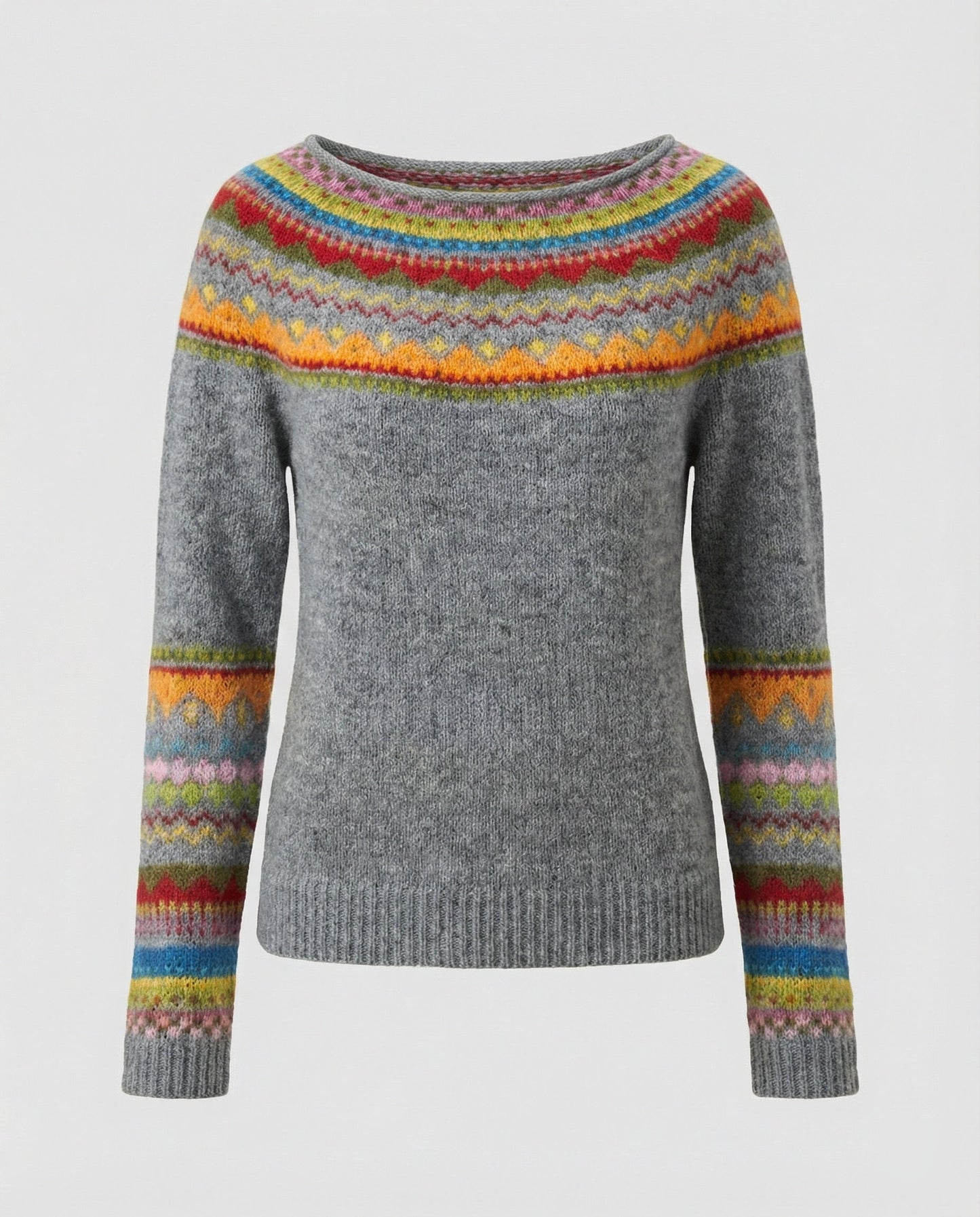 Eleganter Frauenpullover Klassisch Modern